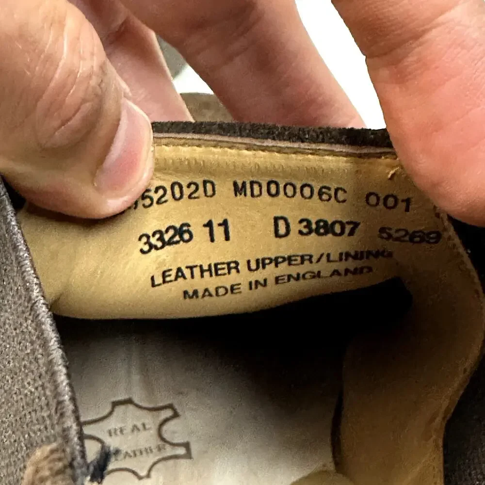 NWOT Polo Ralph Lauren x Alfred Sargent Suede Chelsea Boot Made in England 11 D